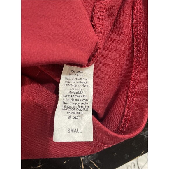 Guess Red Dress With Black Mesh Accents Women’s Adult Size Small - Picture 5 of 6